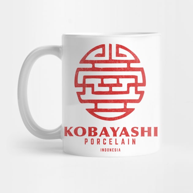 Kobayashi Porcelain Indonesia - vintage logo by BodinStreet